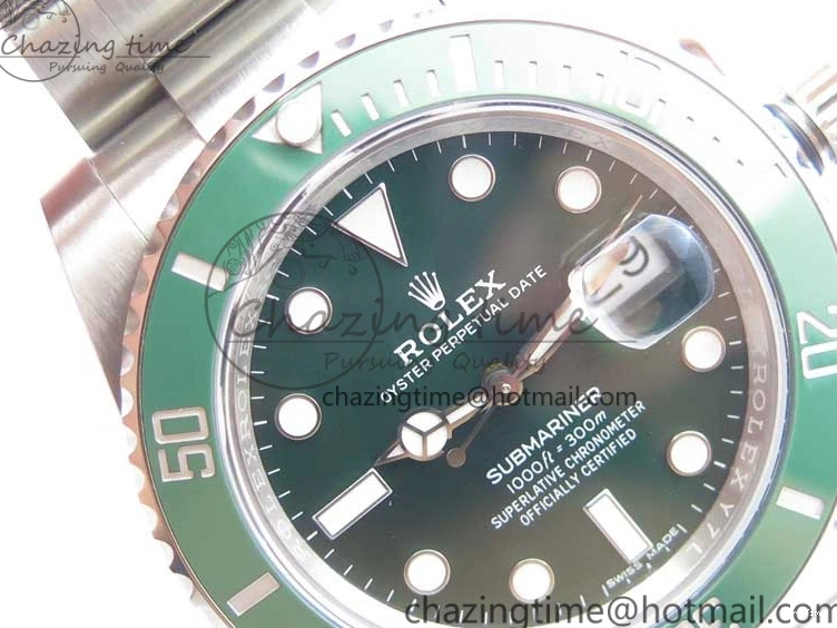 MiroTime 0210 Submariner 116610 LV Green Ceramic ZZF 904L 1:1 Best Edition on SS Bracelet VR3135 V FreshLook 2869